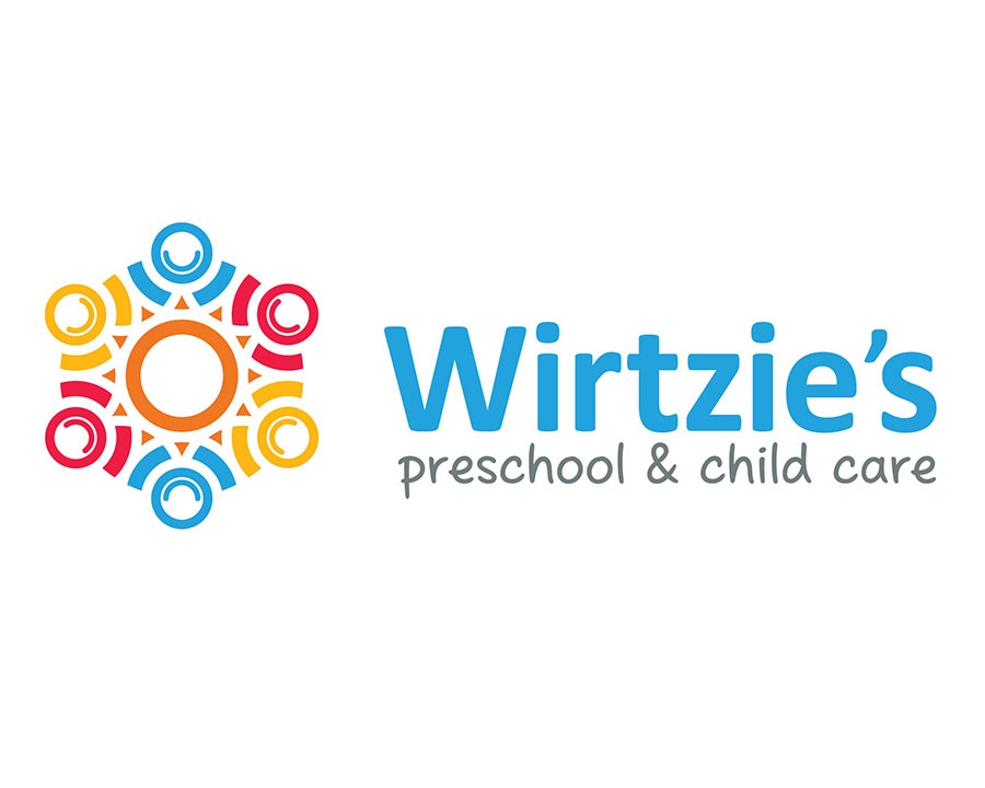 Childcare services logo design sample