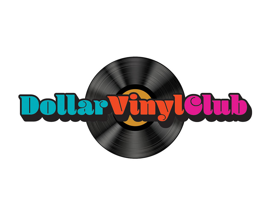 Dollar Vinyl logo design