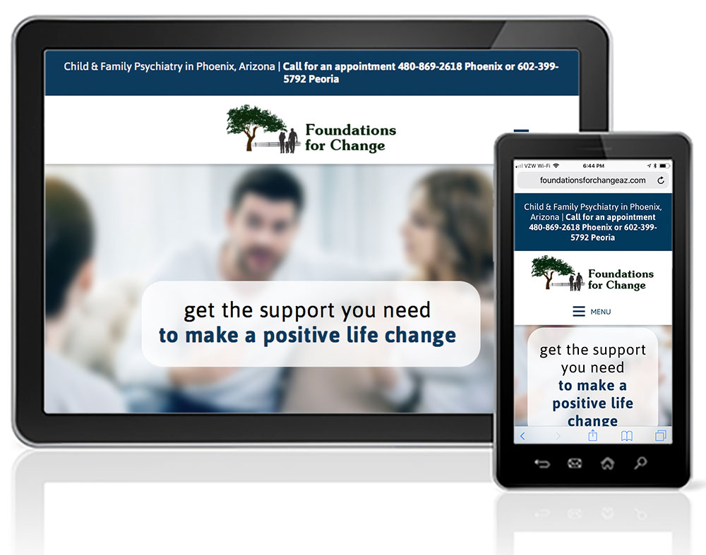 Open Project Foundations for Change Phoenix Website Design