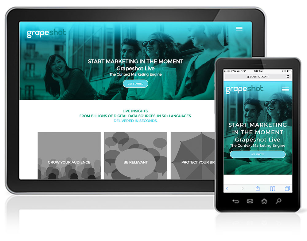 Open Project Grapeshot Phoenix Website Design