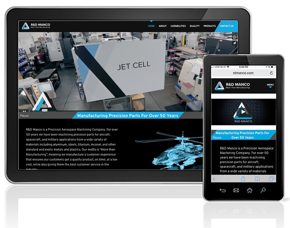 Open Project RD Manco Phoenix Website Design