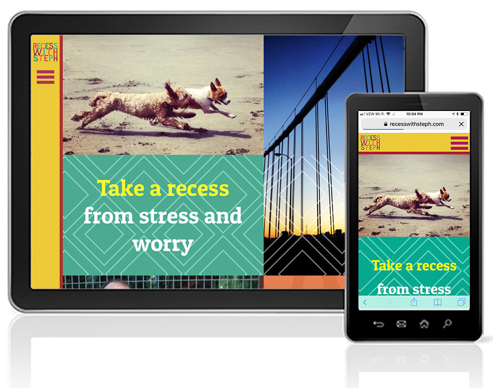 Open Project Recess with Steph Phoenix Website Design
