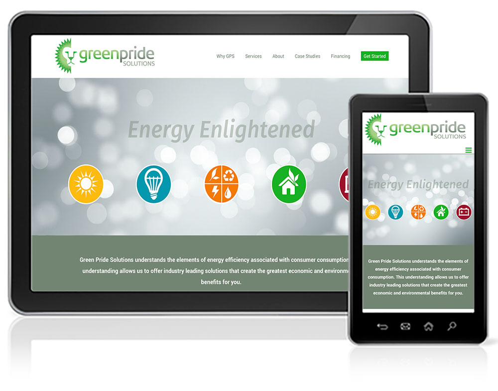 Open Project Greenpride Solutions Phoenix Website Design