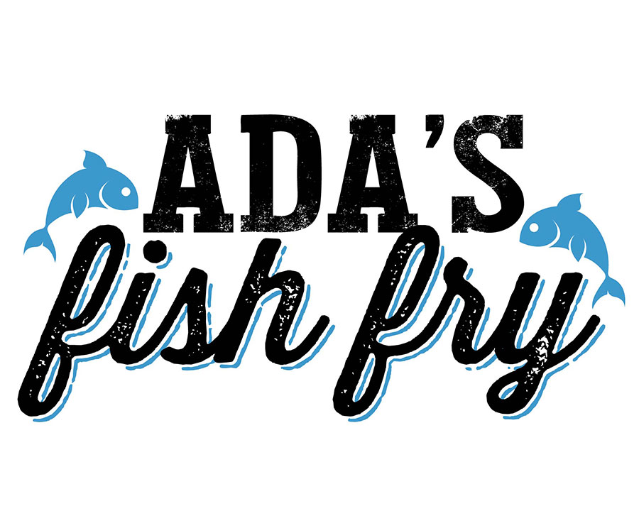 restaurant logo design ada's fish fry