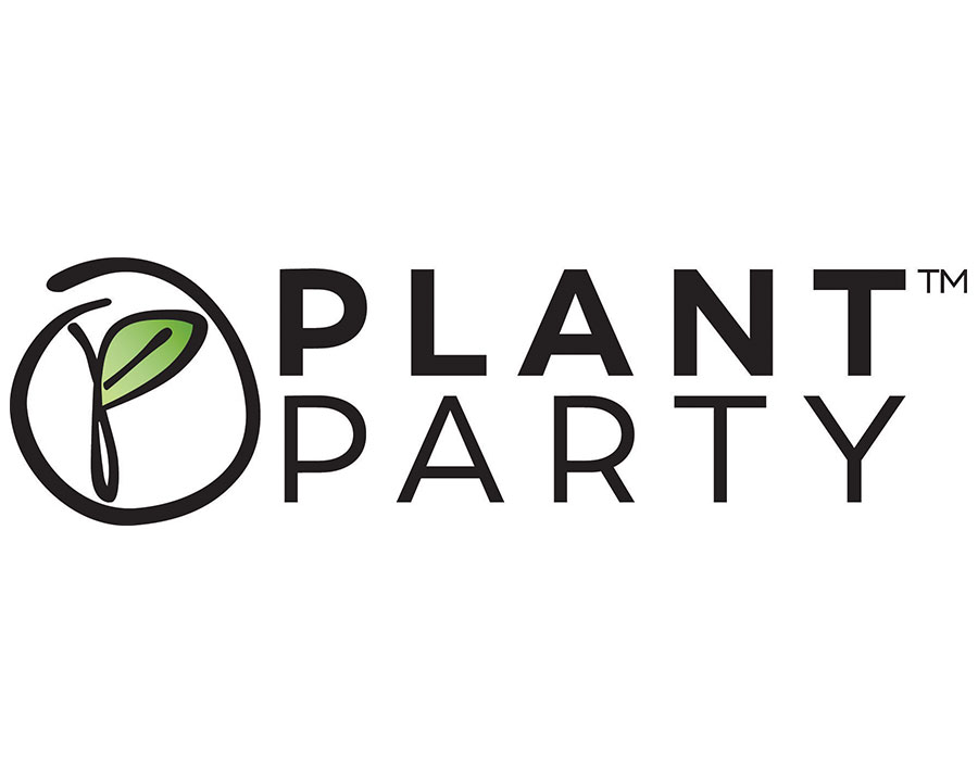 restaurant logo design plant party