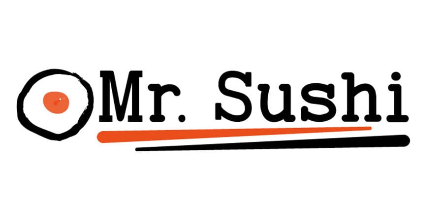 Sushi restaurant logo design