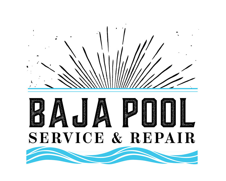 Baja Pool logo design