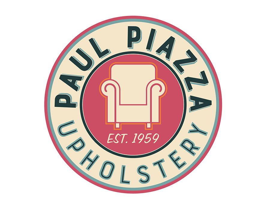 Paul Piazza Upholstery Identity Design